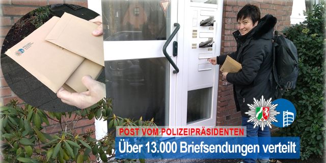 Über 13.000 Briefsendungen werden in Oberhausen verteilt