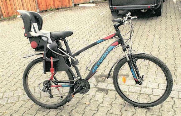 sichergestelltes Fahrrad