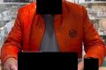 Jacke orange